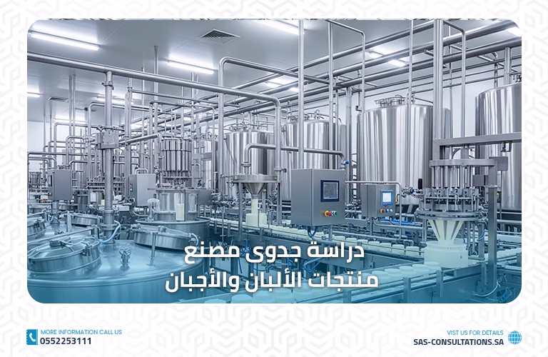 دراسة جدوى مصنع منتجات الألبان والأجبان