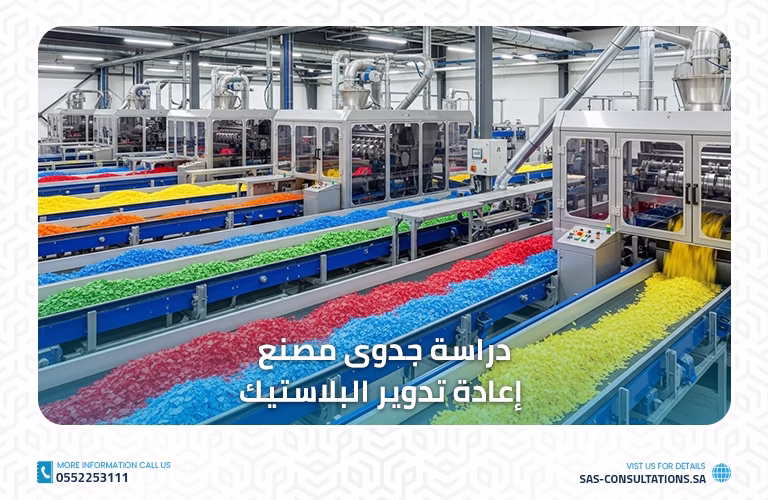 دراسة جدوى مصنع إعادة تدوير البلاستيك 2026 | استثمار مستدام