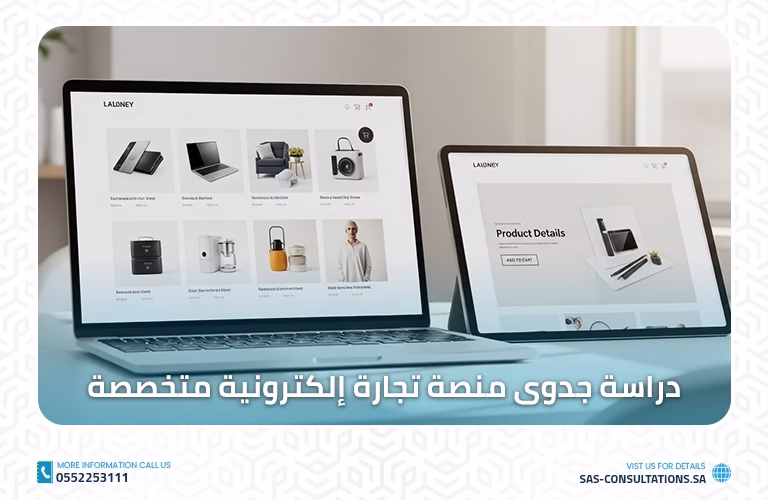 دراسة جدوى منصة تجارة إلكترونية متخصصة
